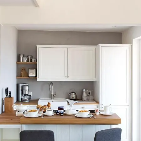 Reetdorf Geltinger Birk Atelierhaus Feenkraut Dom wakacyjny *